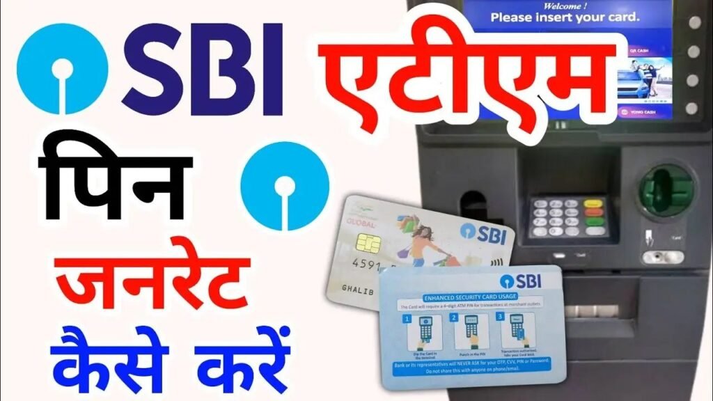 sbi atm pin generate 