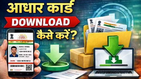 E Aadhar card download kaise karen