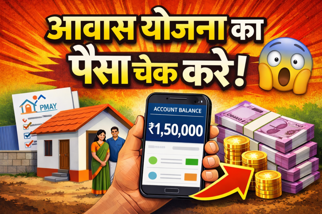 pm awas Yojana ka paisa kaise check Karen
