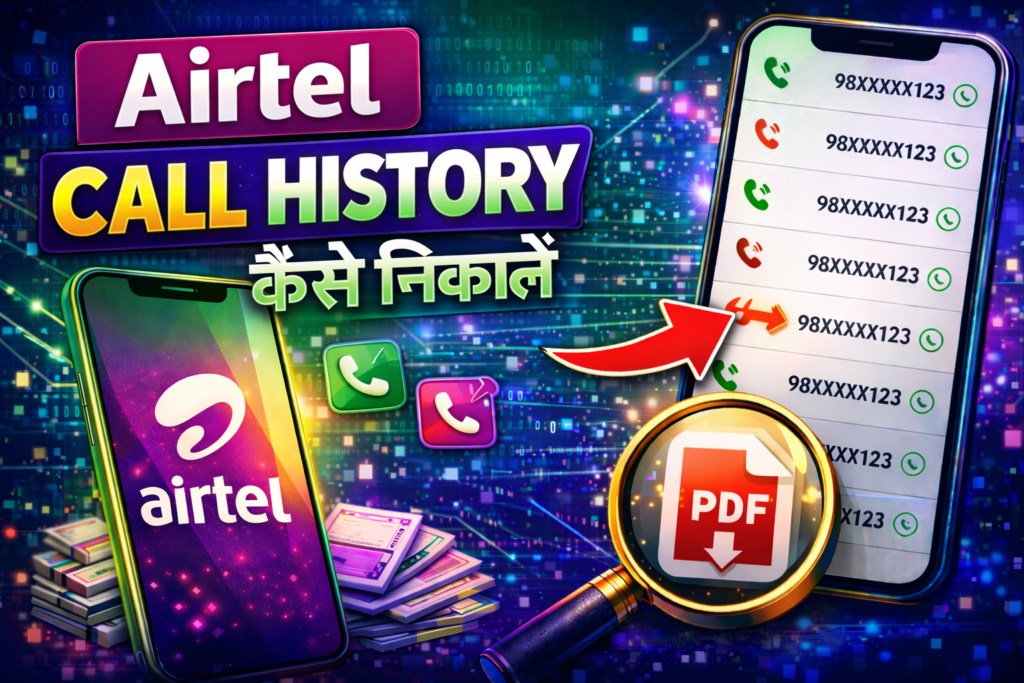 Airtel Call Detail Kaise Nikale
